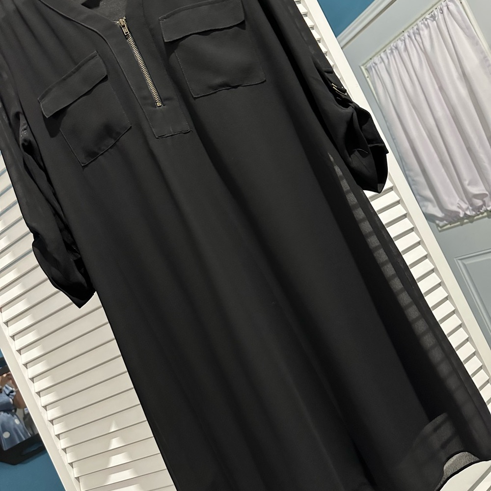 Elegant Black Women's Dress